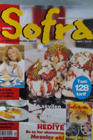 Sofra Aylık Yemek Dergisi 2002 / 75