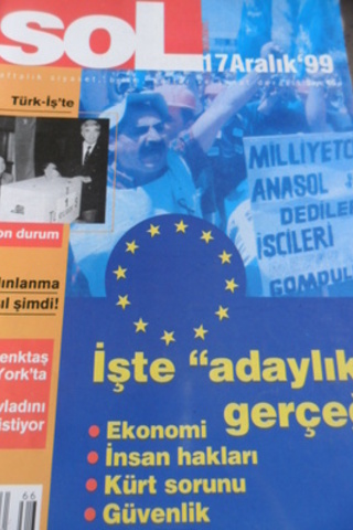 Sol Haftalık Siyaset, Bilim, Kültür ve Sanat Dergisi 1999 / 66