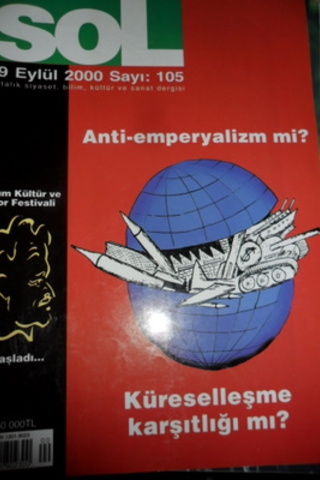 Sol Haftalık Siyaset, Bilim, Kültür ve Sanat Dergisi 2000 / 105