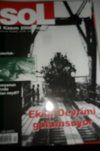 Sol Haftalık Siyaset, Bilim, Kültür ve Sanat Dergisi 2000 / 110