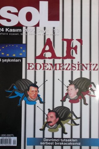 Sol Haftalık Siyaset, Bilim, Kültür ve Sanat Dergisi 2000 / 113