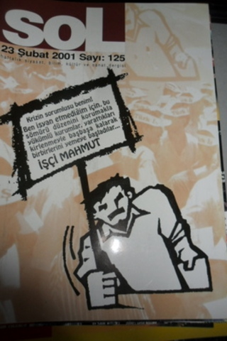 Sol Haftalık Siyaset, Bilim, Kültür ve Sanat Dergisi 2001 / 125