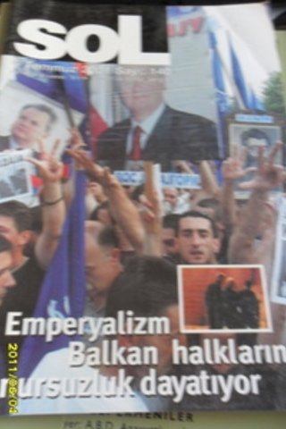 Sol Haftalık Siyaset, Bilim, Kültür Ve Sanat Dergisi 2001 / 140