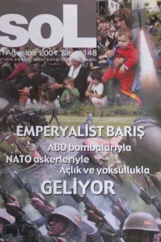 Sol Haftalık Siyaset, Bilim, Kültür ve Sanat Dergisi 2001 / 148