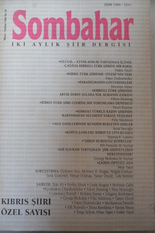 Sombahar İki Aylık Şiir Dergisi