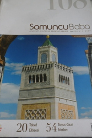 Somuncu Baba Aylık İlim Kültür ve Edebiyat Dergisi 2009 / 108