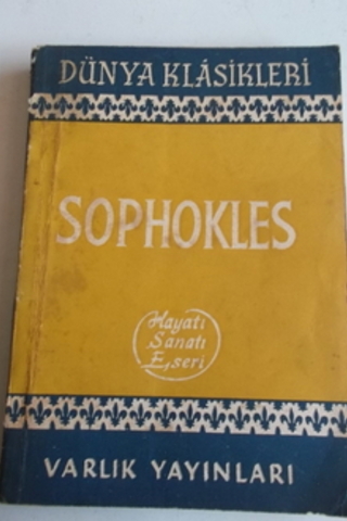 Sophokles Hayatı Sanatı Eseri