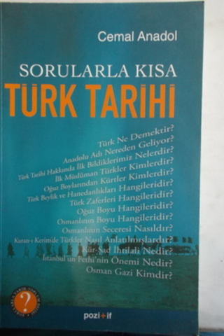 Sorularla Kısa Türk Tarihi Cemal Anadol