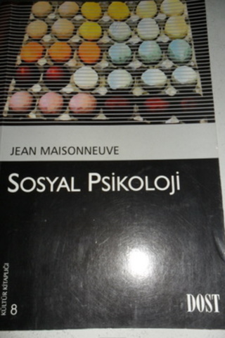 Sosyal Psikoloji Jean Maisonneuve
