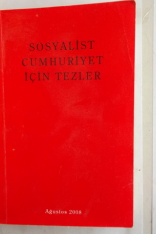 Sosyalist Cumhuriyet İçin Tezler