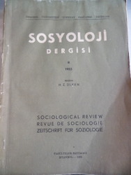 Sosyoloji Dergisi 1953 / 8