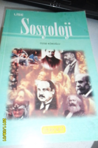Sosyoloji Ders Kitabı Özge Köroğlu