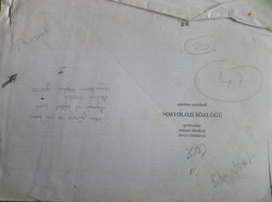 Sosyoloji Sözlüğü Ders Notu* Gordon Marshall