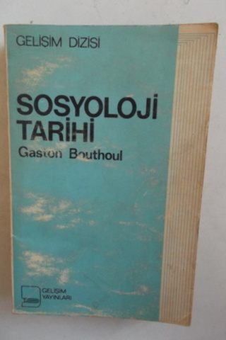 Sosyoloji Tarihi Gaston Bouthoul