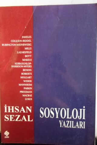 Sosyoloji Yazıları İhsan Sezal