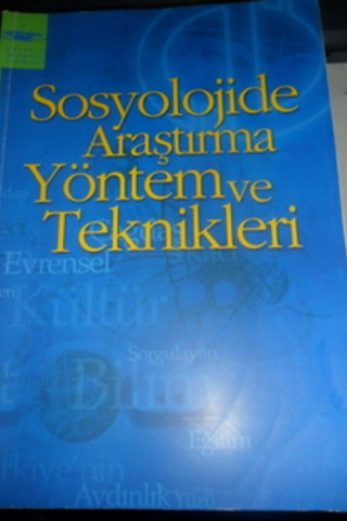 Sosyolojide Araştırma Yöntem ve Teknikleri
