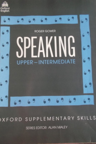 Speaking Upper Intermediate Roger Gower