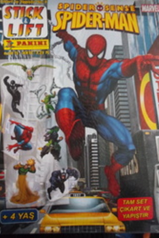 Spider-Man Çıkartmaları Sayı: 8