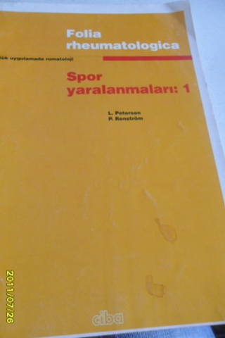Spor Yaralanmaları : 1