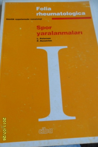 Spor Yaralanmaları 1.Cilt