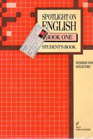 Spotlight On English Book One Student's Book Müşerref Dede