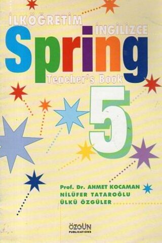 İngilizce Spring 5 Teacher's Book Ahmet Kocaman