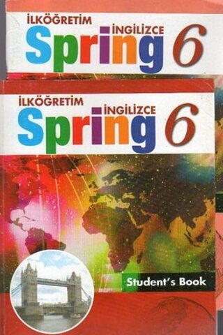 İngilizce Spring 6 (Student's Book + Workbook) Güler Şilet