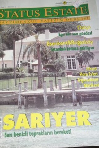 Status Estate Gayrimenkul Yatırım Dergisi 1998 / 6