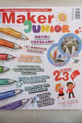 Stem & Maker Junior Dergisi 2018 / 8