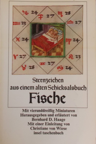 Sternzeichen Aus Einem Alten Schicksalsbuch Fische