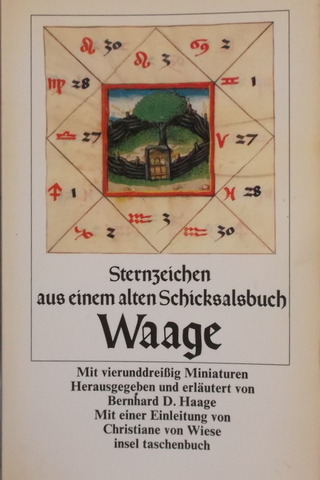 Sternzeichen Aus Einem Alten Schicksalsbuch Waage