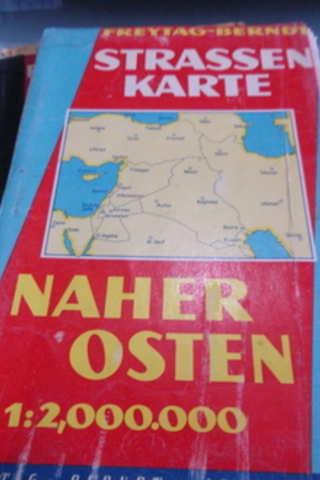 Strassen Karte Naher Osten