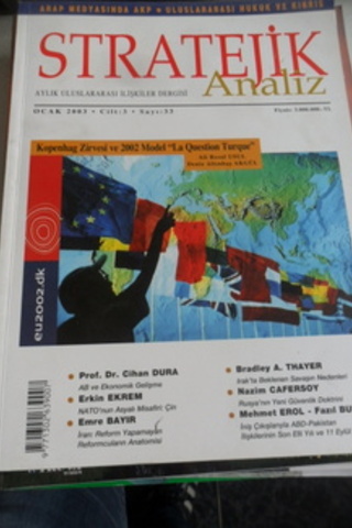 Stratejik Analiz 2003 / 33