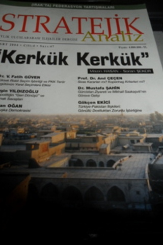 Stratejik Analiz 2004 / 47