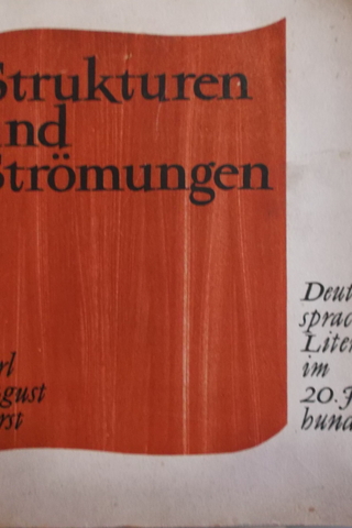 Strukturen und Strömungen Karl August Horst