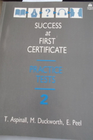 Success At First Certificate Practice Tests
