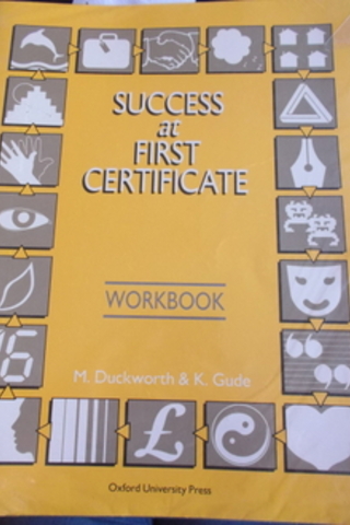 Success At First Certificate Workbook M. Duckworth