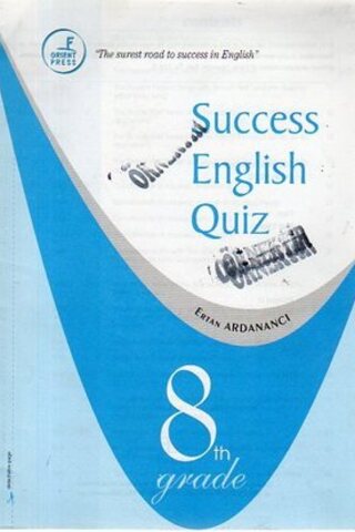 Success English Quiz 8.Sınıf Ertan Ardanancı