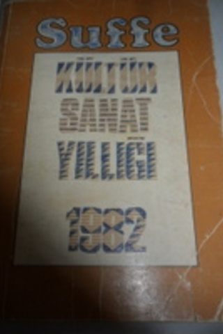 Suffe Kültür Sanat Yıllığı 1982