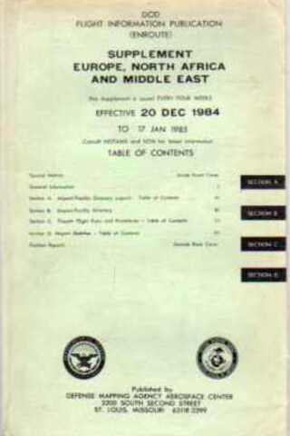 Supplement Europe, North Africa And Middle East