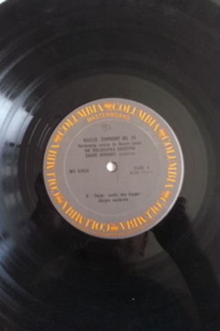 Syphony No 10 / 33'lük Plak