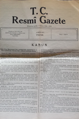 T.C. Resmi Gazete