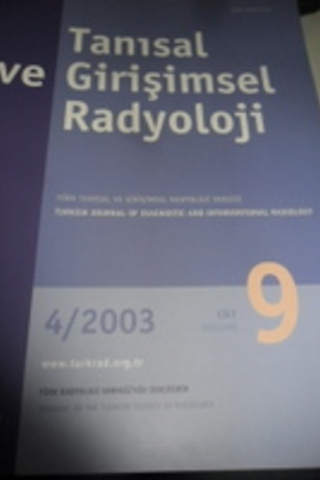 Tanısal ve Girişimsel Radyoloji 2003 / 9
