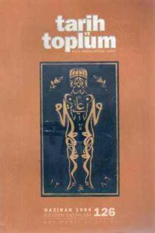 Tarih ve Toplum Aylık Ansiklopedik Dergi 1994 / 126