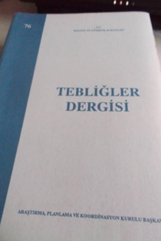 Tebliğler Dergisi 1993 / 76