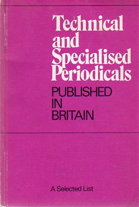 Technical And Specialised Periodicals