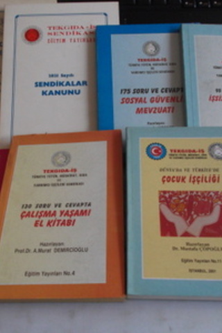 Tekgıda-İş Kitapçıkları / 8 Adet