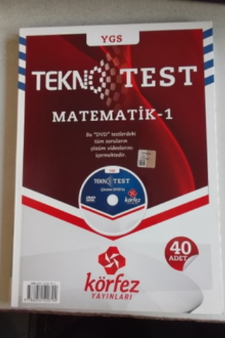 Tekno Test Matematik 1 CD'li
