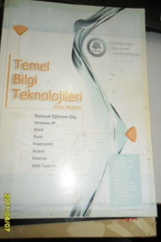 Temel Bilgi Teknolojileri Ders Notları