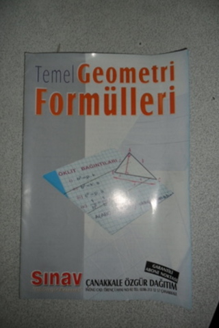 Temel Geometri Formüller